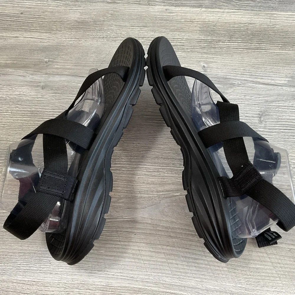 CHACO Z Volv Open Toe Ecotread Sport Comfort Sandals J105085 Black Men's Size 12